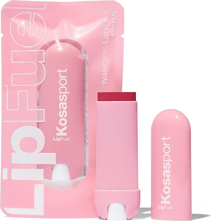 Kosas LIPFUEL HYALURONIC ACTIVE SPORT LIP BALM - HYDRATES, ENERGIZES AND PROTECTS - NATURAL LIP TREATMENT AND CARE (RUSH) - Image 5